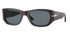 Persol PO3307S 11743R 55 Brown/Dark Blue Polarized Unisex Sunglasses