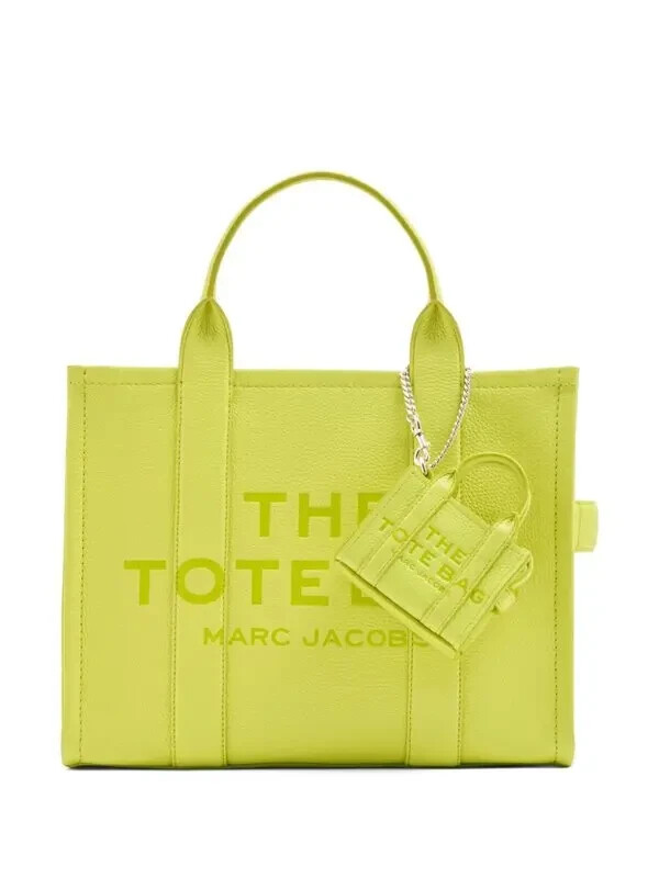 Marc Jacobs The Leather Nano Women's Tote Charm Bag | Choose Color