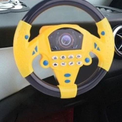Montessori Simulation Steering Wheel Toys Simulate Driving Car Toy Kids Toys - Picture 6 of 14