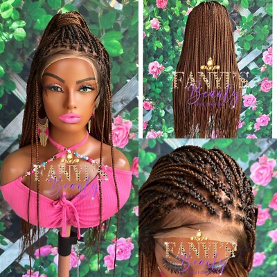Micro Braid,READY TO SHIP, 13by4Human Hair Lace Base. 28-30inches  1-3 Days Ship