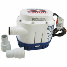 Rule Automatic 2000 GPH 12 Volt Bilge Pump Mo...