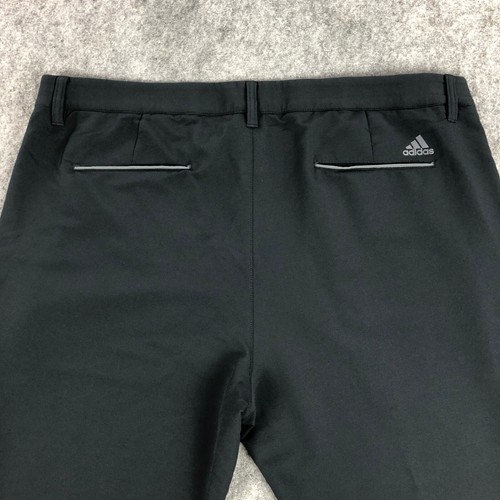 Adidas Herren Golfhose 38x32 schwarz Chino Straight Mid Rise Stretch Polyester - Bild 5 von 13