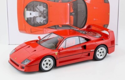 FERRARI F40 ROSSO CORSO RED 1:12 SCALE SEALED RESIN by NOREV FERRARI F40 ROSSO CORSO RED 1:12 SCALE SEALED RESIN by NOREV