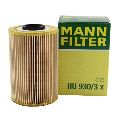 For BMW E12 E23 E24 E28 E32 528i 530i 535i 635Csi 735iL Oil Filter Kit Mann