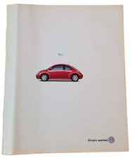 Volkswagen Beetle 2-page 1999 VW Vintage Print Advertisement "0-60? Yes."