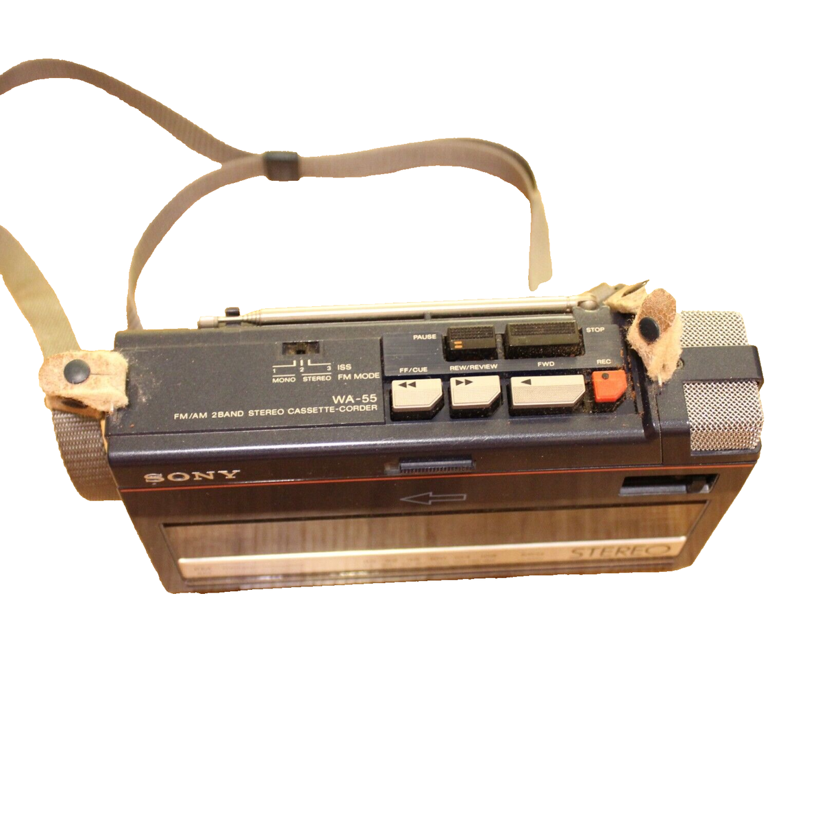 SONY FM/AM 2バンド ステレオカセットコーダー WA-55 s-l400.jpg