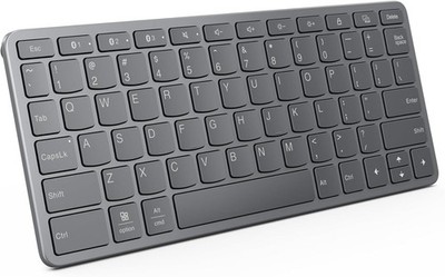 Lenovo KB331U Multi-Device Wireless Keyboard with USB-C ,Bluetooth - Grau B-Ware