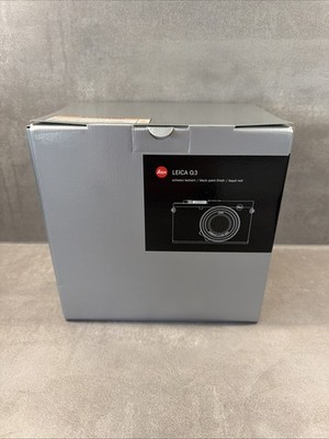 Leica Q3 19080 Black Paint OVP - Leere Kiste, Keine Kamera! Gut erhalten