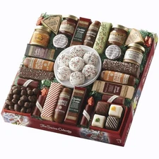 27 Favorites Food Gift Set, Summer Sausage Meats and Cheeses, Assorted Chocolate