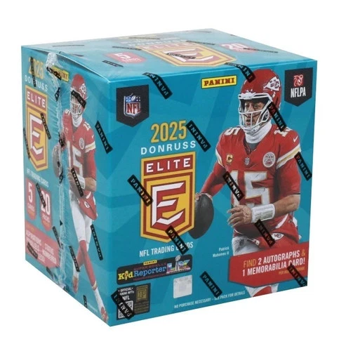 2025 Donruss Elite Football Factory Sealed Hobby Box
