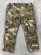 Realtree Max-1 Camo Hunting Pants Mens XL Scent Control Windproof Hiking Outdoor