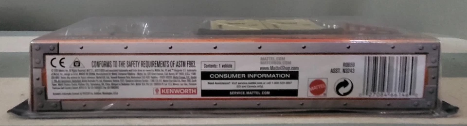 New 2010 Matchbox MBX Super Convoy MBX CAB AND CRATE HAULER - Image 3 of 3