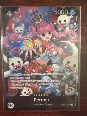SEALED WINNER Perona OP06-093 Store Treasure Cup Promo