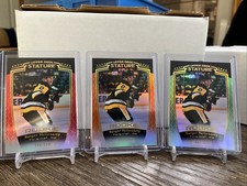 2024-25 UD Stature Rutger McGroarty LOT OF 3 Rookie Red-Orange-Green Pittsburgh