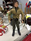 1964 Vintage Hasbro GI JOE Army 11.5" Blue Eye Doll Action Figure With Scar