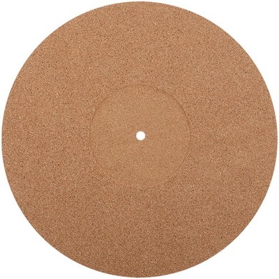 Vinyl Record Player Mat Cork Pad Scratch Turntable Accessory