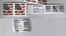 Collection 1 ROLLS Of 100 USPS Postage  -100 PCS-Special Sale 2017 