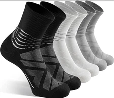 Socks Compression Ankle Support Coolmax Plantar Fasciitis Men&Women L By IRAMY