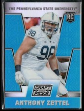 2016 Panini Prizm Collegiate Draft Picks Prizms Blue Anthony Zettel #236