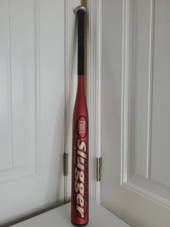 "Bate oficial de softbol lanzamiento rápido Louisville Slugger 30"" 22 OZ modelo WFP1" Foto 4 de 4