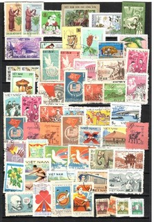 DN554 Vietnam 2 pages collection classic old