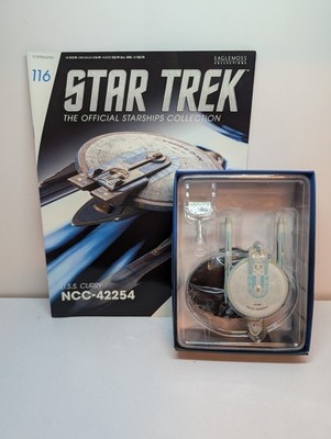 Eaglemoss Star Trek Starships #116 USS Curry NCC-42254 with Magazine