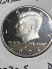 2002-S 90% Silver DCAM (Proof) Kennedy Half Dollar From A Broken Proof Set.