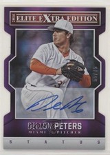2014 Panini Elite Extra Edition 55/75 Dillon Peters #72 Auto u6m
