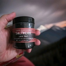 Saltverk Sea Salt -Gourmet, Icelandic, Hand Harvested and Sustainably Made - Lav