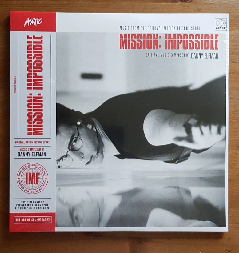 MISSION: IMPOSSIBLE * Danny Elfman * MONDO 2XLP * RED LIGHT / GREEN LIGHT * NEU - Bild 3 von 4