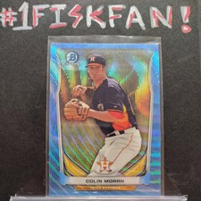 Colin Moran Houston Astros 2014 Bowman Chrome Top Prospects Blue Wave Refractor