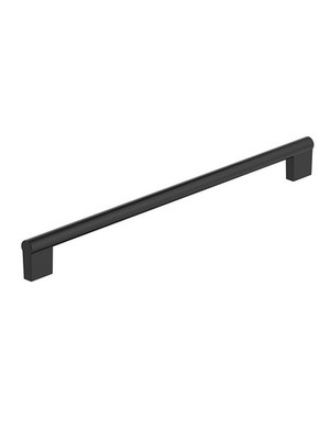 Amerock BP55535FB Versa 18 in Matte Black Appliance Pull 457mm