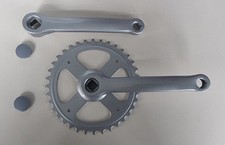 Guarnitura 36 denti e Pedivella Bici 152mm perno  quadrato e relativi tappi