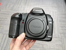 Canon EOS 5D Mark II Digital SLR Camera 21.1MP Black Body Only w Charger