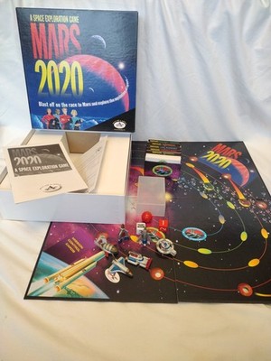 Vintage Mars 2020 A Space Exploration Game von Aristoplay - 1998 komplett & sehr guter Zustand