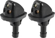 Windshield Wiper Washer Nozzle Spray Jet Fit for 1998-2005 - Pack of 2 Black