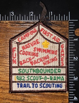 Camping First Aid Nature Swimming Southbounder 1982 Scout O Rama BSA