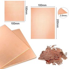 Solid Pure Red Copper Plate Sheet Metal Plating Material Jewelry Electrical DIY
