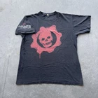 Vintage Y2K 2000s 2008 Gears Of War 2 Xbox 360 Video Game Size Large T Shirt