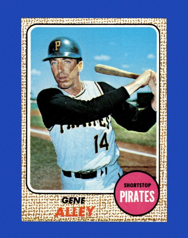 1968 Topps Set-Break # 53 Gene Alley NR-MINT *GMCARDS*