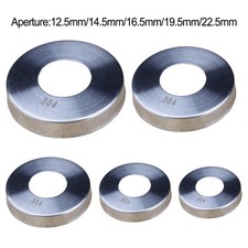 Coprivalvola in acciaio inox per orinatoio con foro alto per utensile altezza rosa