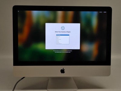 2019 iMac 21.5'' A2116 MRT32LL/A i3-8100 3.6Ghz 16GB RAM  32GB SSD+512GB SSD