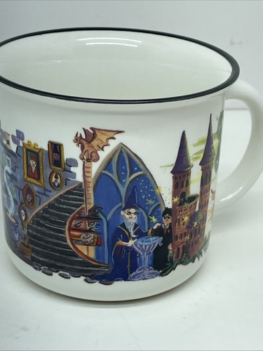 Owlcrate Exclusive Harry Potter Hogwarts Cara Kozik Ceramic Mug Cup - Picture 3 of 6