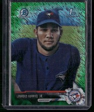 2017 Bowman #BCP18 Lourdes Gurriel Jr. Chrome Prospects Green #/99