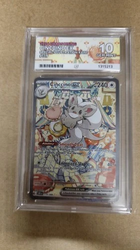 Ace 10 Gem Mint Cinccino ex 119/086 SIR