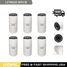 6 PACK Oil Filter Fit Detroit Diesel Series 50 & 60 Diesel Engines (LF3620)