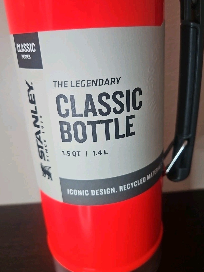 Stanley Classic Thermos Bottle Blaze Orange 1.5qt | eBay