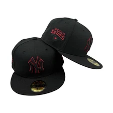 New York Yankees World Series black, red New Era 59FIFTY Fittes size-75/8