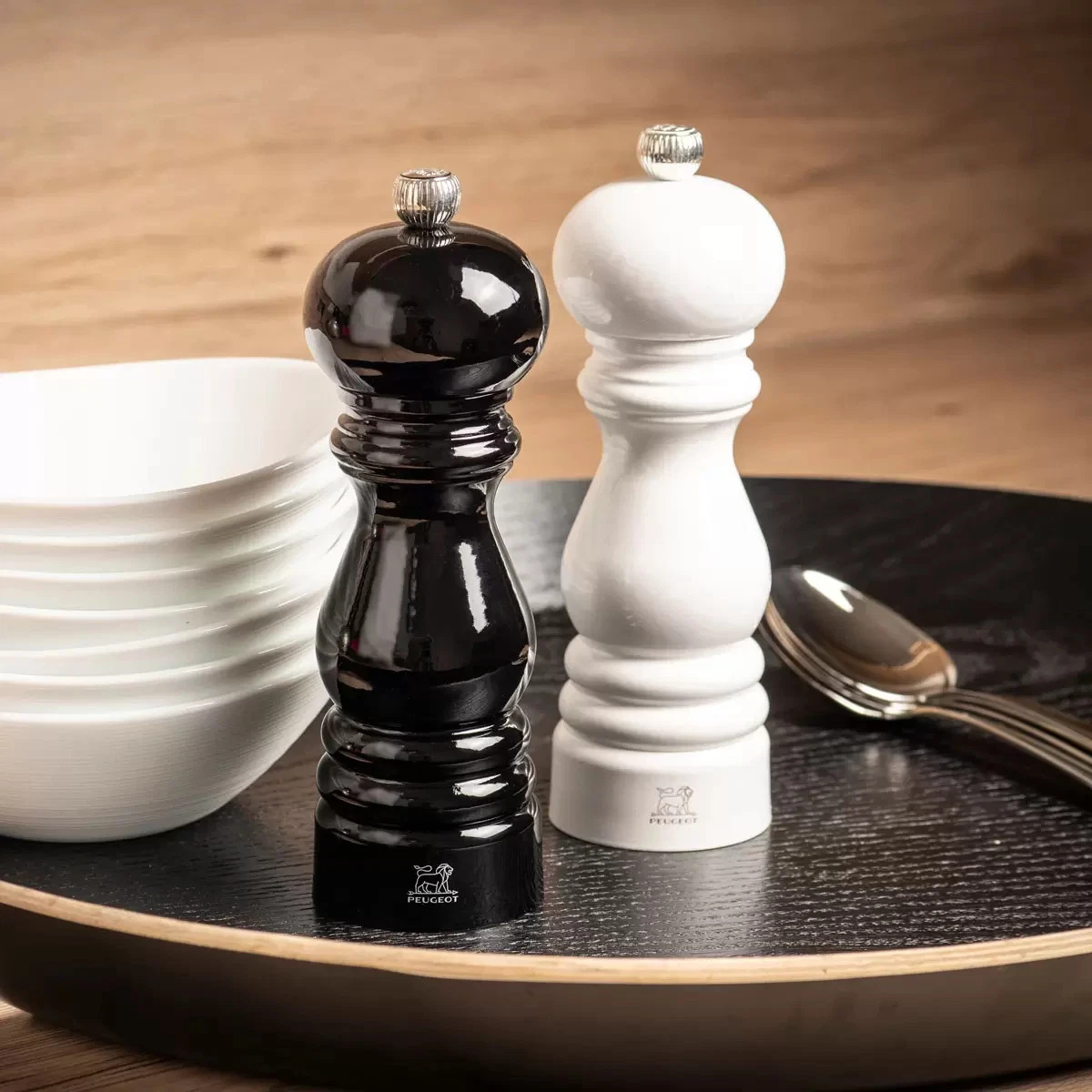 Salt Pepper Mill Set 18cm Duo - Peugeot Beechwood Paris Mills in Three Colours
Opens in a new window