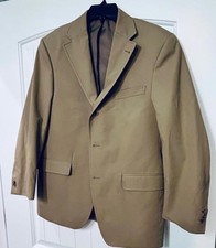 O’Connell’s Men’s 39S Heritage Sport Coat Tan Classic Fit Blazer USA Made 🧵GUC